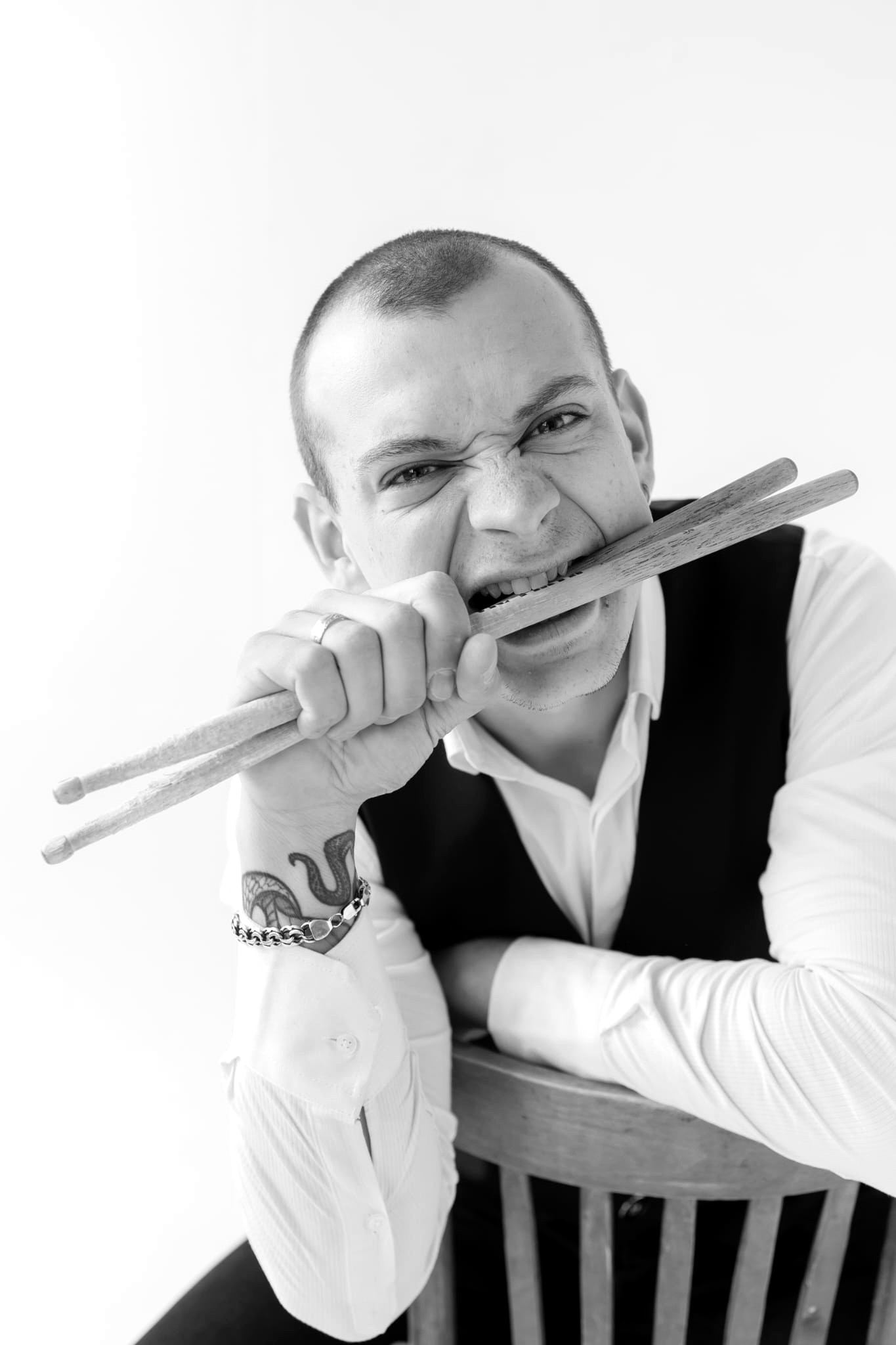 Roman Pukhovski – nauczyciel perkusji w Szkole Perkusji Poznań